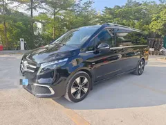 2022 Mercedes-Benz V-Class V 260 L Long Wheelbase Premium, чёрный — фото 2