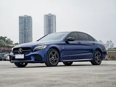 2021 Mercedes-Benz C-Class C 260 L Sport, синий — фото 1