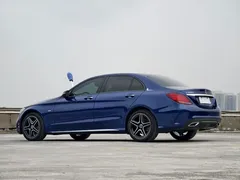 2021 Mercedes-Benz C-Class C 260 L Sport, синий — фото 18