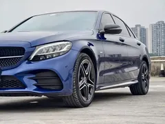 2021 Mercedes-Benz C-Class C 260 L Sport, синий — фото 24