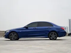 2021 Mercedes-Benz C-Class C 260 L Sport, синий — фото 28