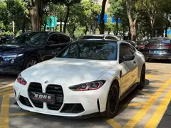 2022 BMW M4 Coupe M xDrive, белый — фото 1