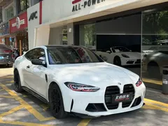 2022 BMW M4 Coupe M xDrive, белый — фото 3