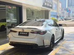 2022 BMW M4 Coupe M xDrive, белый — фото 9