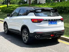 2021 Geely Coolray 1.4T DCT Diamond, белый — фото 19