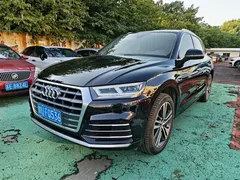 2020 Audi Q5L 40 TFSI Fashion, чёрный — фото 2
