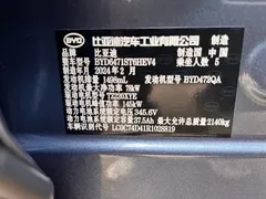 2024 BYD Song Pro Honor DM-i PHEV 71km Navigator, синий — фото 21