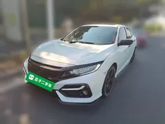 2021 Honda Civic Hatchback 220Turbo CVT, белый — фото 1