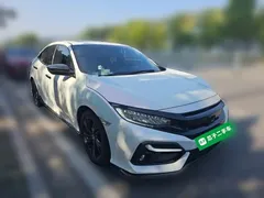 2021 Honda Civic Hatchback 220Turbo CVT, белый — фото 3