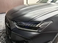 2021 Audi RS 6 4.0T Avant, чёрный — фото 2