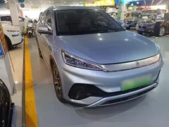 2023 BYD Yuan PLUS EV Champion 430km, синий — фото 4
