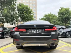 2022 BMW 5 Series 530Li Leading M Sport Package, чёрный — фото 4