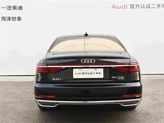 2021 Audi A8L 50 TFSI quattro Comfort, чёрный — фото 4