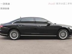 2021 Audi A8L 50 TFSI quattro Comfort, чёрный — фото 5