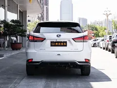 2020 Lexus RX 450h 4WD Elegance, белый — фото 5
