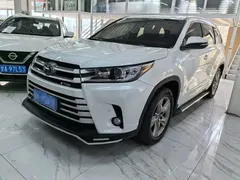 2021 Toyota Highlander 2.0T 4WD Luxury 7, белый — фото 1