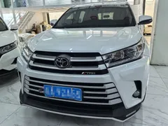2021 Toyota Highlander 2.0T 4WD Luxury 7, белый — фото 2