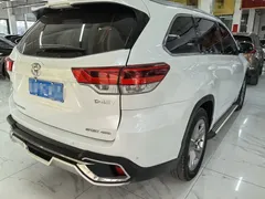 2021 Toyota Highlander 2.0T 4WD Luxury 7, белый — фото 6