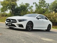 2021 Mercedes-Benz CLS 300 Luxury, белый — фото 1