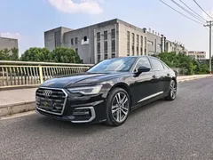 2023 Audi A6L 45 TFSI Premium Sport, чёрный — фото 1