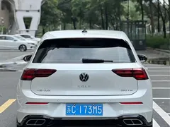 2021 Volkswagen Golf 280TSI DSG R-Line, белый — фото 4