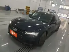 2022 Audi S6 2.9T, чёрный — фото 1