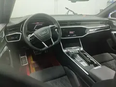 2022 Audi S6 2.9T, чёрный — фото 3