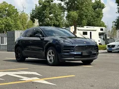 2021 Porsche Macan 2.0T, синий — фото 3