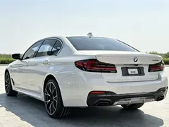 2022 BMW 5 Series 530Li Leading M Sport Package, белый — фото 8
