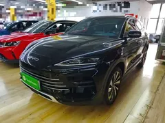 2023 BYD Song PLUS Champion DM-i PHEV 110KM Flagship Plus, чёрный — фото 2