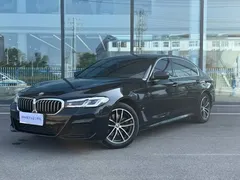 2022 BMW 5 Series 525Li M Sport Package, чёрный — фото 1