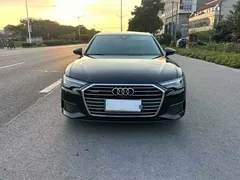 2021 Audi A6L 45 TFSI quattro, чёрный — фото 2