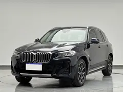 2022 BMW X3, чёрный — фото 1