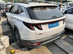 2023 Hyundai Tucson L 1.5T AT 2WD LUX Premium, белый — фото 12