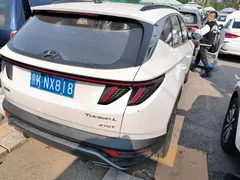 2023 Hyundai Tucson L 1.5T AT 2WD LUX Premium, белый — фото 14