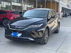 2023 Toyota Harrier Hybrid 2.5L CVT 2WD Luxury, чёрный — фото 1