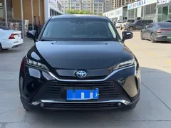 2023 Toyota Harrier Hybrid 2.5L CVT 2WD Luxury, чёрный — фото 2