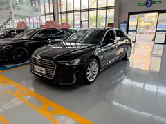 2022 Audi A6L 45 TFSI Select Sport, чёрный — фото 1