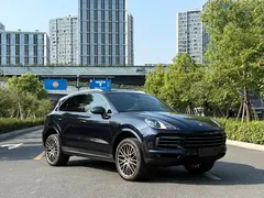 2019 Porsche Cayenne 3.0T, синий — фото 3