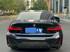2023 BMW 3 Series 325Li M Sport Dark Night Package, чёрный — фото 2
