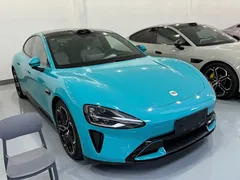 2024 Xiaomi SU7 4WD Long Range Advanced ADAS Max, синий — фото 3