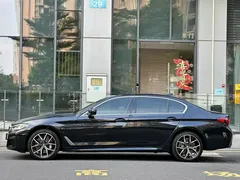 2021 BMW 5 Series 530Li Premium M Sport Package, чёрный — фото 2