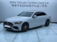 2023 Mercedes-Benz C-Class C 200 L Sport, белый — фото 1