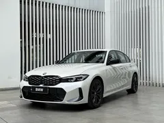 2023 BMW 3 Series 325i M Sport Night Package, белый — фото 1