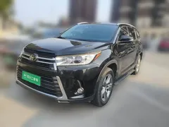2018 Toyota Highlander 2.0T 4WD Premium 7-Seat China VI, чёрный — фото 1