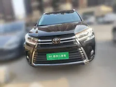 2018 Toyota Highlander 2.0T 4WD Premium 7-Seat China VI, чёрный — фото 2