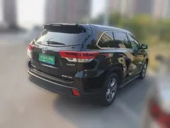 2018 Toyota Highlander 2.0T 4WD Premium 7-Seat China VI, чёрный — фото 4