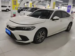 2023 Honda Civic 240TURBO CVT, белый — фото 1