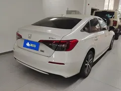 2023 Honda Civic 240TURBO CVT, белый — фото 3