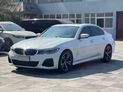 2022 BMW 3 Series 325i M Sport Package, белый — фото 1